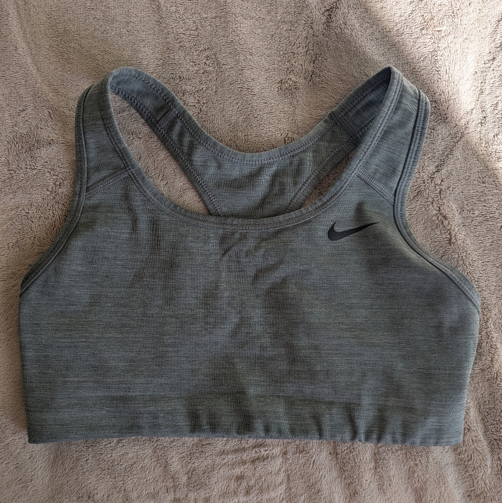 Nike Heather Gray Sports Bra